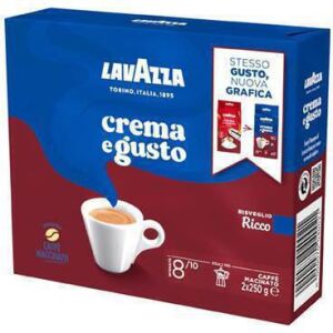 Lavazza crema gusto ricco őrült kávé 2x250g 135837033 - Őrölt kávé