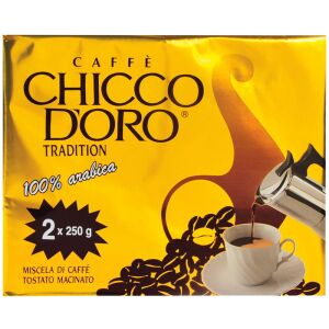 Chicco doro őrült kávé 4x250g 135837035 - Őrölt kávé