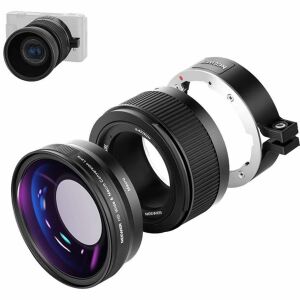 Újabb nagylátószögű objektív Sony ZV1-hez fekete (B0BJTW6FNX) 128451796 - Objektív lencse mobiltelefonhoz