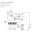 Diagram az RO rendszerről USTM ROPOMP elektromos nyomásszivattyúval, magas és alacsony nyomás érzékelőkkel