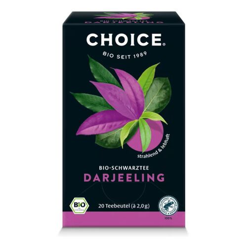 BIO CHOICE® Darjeeling fekete tea 40g 20 filter 129815792
