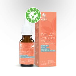 WTN Folát Komplex csepp 20ml, vegán étrendkiegészítő terhesség támogatására - WTN