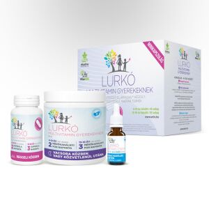 WTN Lurkó multivitamin gyerekeknek, minikapszulás, 30 napi adag - WTN