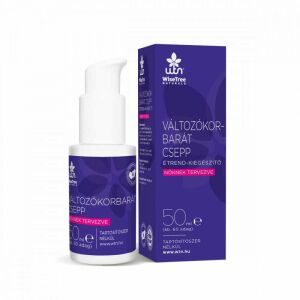 WTN Változókorbarát csepp 50ml, étrend-kiegészítő a menopauza tüneteinek enyhítésére. - WTN