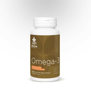 WTN Omega-3 60 kapszula, 400mg EPA és 300mg DHA étrendkiegészítő a szív és az agy egészségéért - WTN