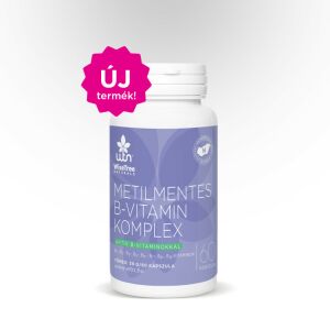 WTN Metilmentes B-vitamin komplex 60 kapszula. Étrend-kiegészítő, amely esszenciális B-vitaminokat tartalmaz az általános egészség és jó közérzet érdekében. - WTN
