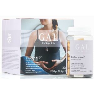 GAL Babaváró vitaminok várandósoknak, 30 adag, étrendkiegészítő terhességhez és szoptatáshoz - GAL