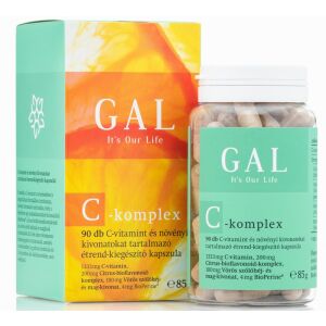 GAL C-Komplex Vitamin kiegészítő, 90 kapszula, üveg és doboz - GAL