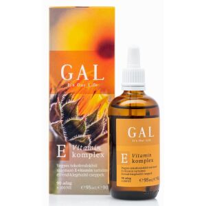 GAL E-Vitamin Komplex cseppek és doboz, 90 adag - GAL