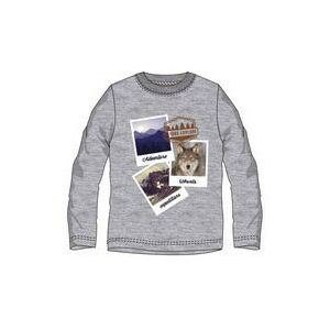 Ushuaia Pictures Szürke férfi otthoni póló M 129863675 - Férfi hosszú ujjú felső