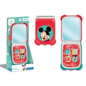 Disney Mickey Mirror interaktív összecsukható okostelefon Clementoni 129878514 - Fejlesztő játék babáknak