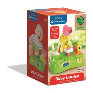 Clementoni Baby Garden formaválogató játék a csomagolásban, színes fejlesztő játék 10-36 hónapos csecsemőknek - Clementoni