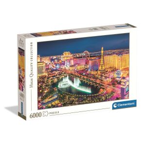 Las Vegas Night 6000 db-os puzzle Clementoni 129861406 - Puzzle & Kirakó