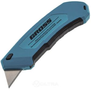 GROSS 18x130mm behúzható sniccerkés, trapézkés alumínium 128468027 - Tapétavágó