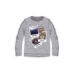 Ushuaia Pictures Szürke férfi otthoni póló S-XXL 129862700 - Férfi hosszú ujjú felső