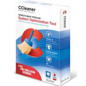 Piriform Software CCleaner Professional (1 dispozitiv / 1 an) (licență electronică)