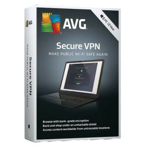 AVG Technologies Secure VPN (10 Device /2 Year) 128468997 - Szoftver