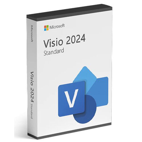 Microsoft Visio Standard 2024 szoftver letöltés, diagramok és folyamatábrák készítéséhez - Microsoft