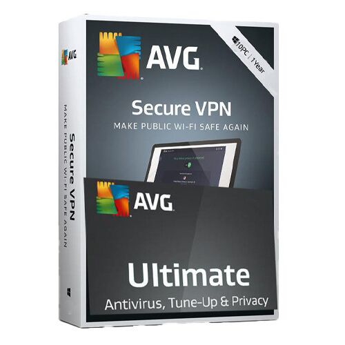 AVG Ultimate 10-Multi Devices+VPN 2-Years, Global 128469282