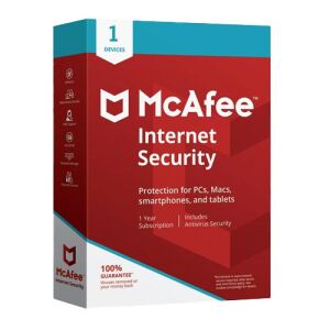 McAfee Internet Security 2020 (1 Device/1 Year) (MIS00GEU1RAP) 128469318 - McAfee