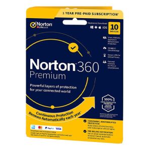 Symantec Norton 360 Premium 75 GB HUN (1 utilizator/10 dispozitive/1 an) (21416702) 128469362 - Szoftver