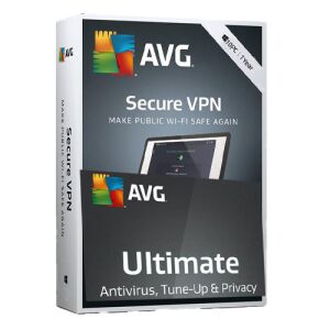 AVG Ultimate 10 dispozitive multiple+VPN 3 ani, global 128469524 - Szoftver