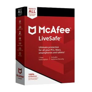 McAfee Livesafe & VPN 1 Year 128469546 - Szoftver