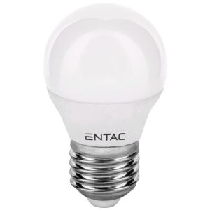 Entac LED Mini Globe E27 6,5W Białe Ciepłe 3000K Żarówka - Lampy i oświetlenie