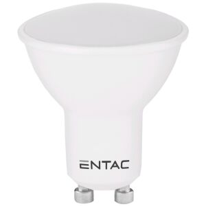Entac LED Spot GU10 6,5W 6400K Biała Zimna, 525lm, energooszczędny, długi czas życia, przyciemniany, bez migotania, gniazdo GU10, żarówka LED, reflektor - Lampy i oświetlenie