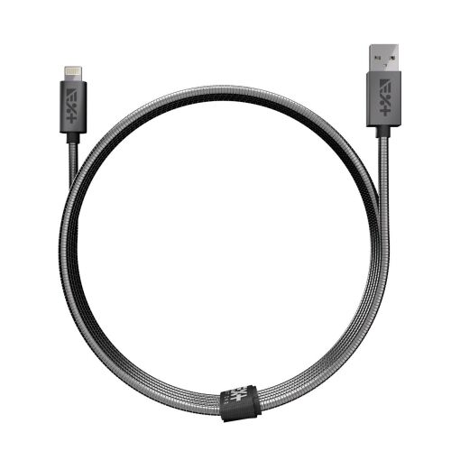 NextOne LGHT-USBA-MET-SG 1m USB-A - Lightning fém kábel - Next One