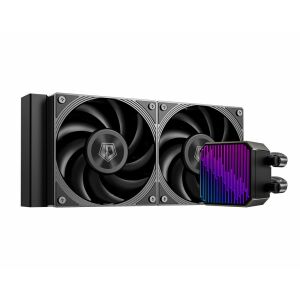 Chłodzenie cieczą procesora ID-Cooling DX240 MAX z dwoma wentylatorami - Wentylator do PC