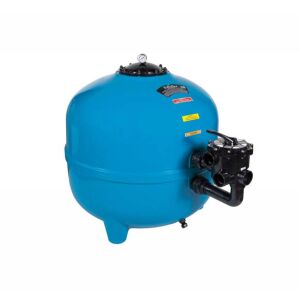 Gemas Filtrone PE Oldal Szelepes Szűrőtartály D615 - 15m3/h, 6 utas oldal váltószelep, nyomásmérő, légtelenítő - Gemas