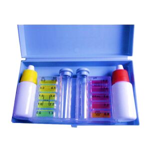 Vízelemző, folyadékos pH & FrCl/Br