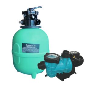 Gemas Premium 400 homokszűrő és Mini Streamer 6m3/h medence szivattyú, medence szűrési rendszer - Gemas