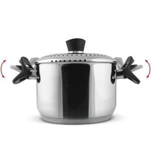 Lamart LT1206 5.8L stainless steel pot with strainer lid - Pot