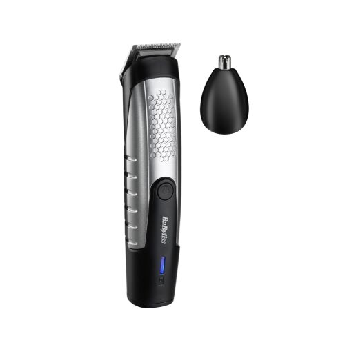 BaByliss T812 Lithium Power beard trimmer with nose and ear trimmer attachment