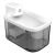 Dogness D13 smart fountain/drinker with sensor for dog and cat (white) 128489293