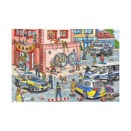 Schmidt Rendőrségi Akció 100 darabos kirakó puzzle - Schmidt