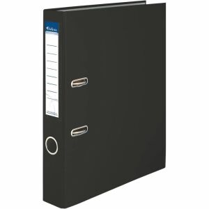 Iratrendező, 50 mm, A4, PP/karton, VICTORIA OFFICE, "Basic", fekete 128490906 - Gyűrűs mappa
