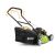 Fieldmann FZR 5112-196 BL petrol lawn mower with full grass collector