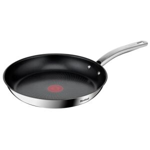 Tefal Intuition 28 cm-es rozsdamentes acél serpenyő titán tapadásmentes bevonattal - Tefal Serpenyő