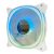 LC Power LC-CF-120-ARGB-KIT-R-W fehér RGB PC ventilátor kék világítással