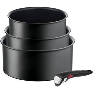 Tefal Ingenio Ultimate 3 részes edénykészlet, levehető fogantyúkkal ellátott lábasokkal - Edénykészlet