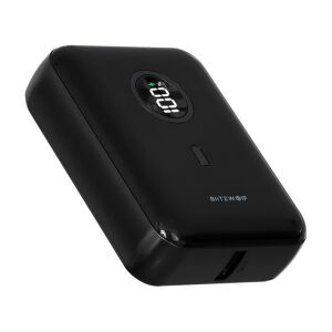 BlitzWolf BW-P21 10000mAh power bank Type-C bemenettel, fekete - BlitzWolf