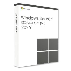 Microsoft Windows Server 2025 Remote Desktop Services Eszköz CAL (50 eszköz) - Operációs rendszer