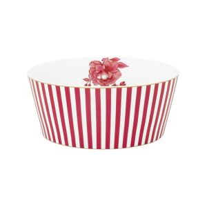 Miska porcelanowa, Pip Studio, Ciemny róż, 15 cm, kolekcja Royal Stripes 128494877 - Obsługa