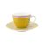 Cappuccinotasse mit Untertasse, La Majorelle Kollektion, Gelb, 280 ml, Pip Studio 128494912