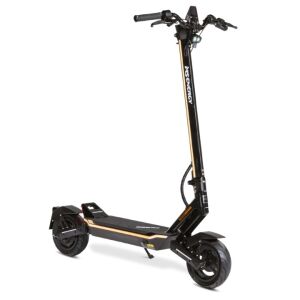 MS Energy Flare elektromos robogó, fekete, elülső nézet - Vivax