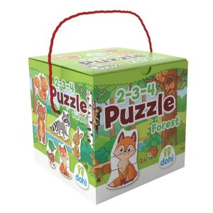 2-3-4 darabos puzzle - Az erdő 128494996 - Baba puzzle