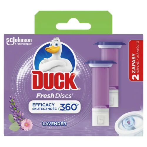 Duck wc öblítő korong UTÁNTÖLTŐ, Levendula 2X36ml/csg (5db/karton) 128495259